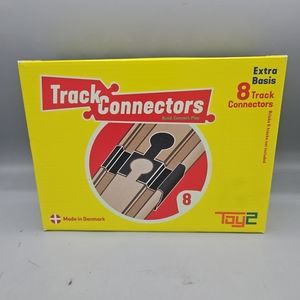 Toy2 Track Connectors 8 Basis #21048 Train Accessories Add On BRIO Compatible